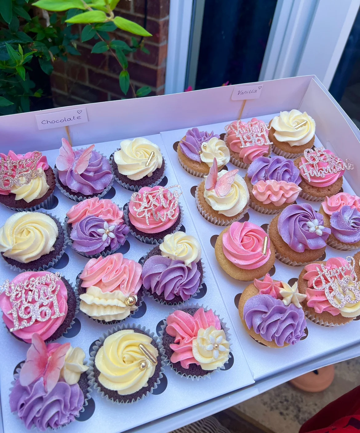 Lotus Cupcakes creation